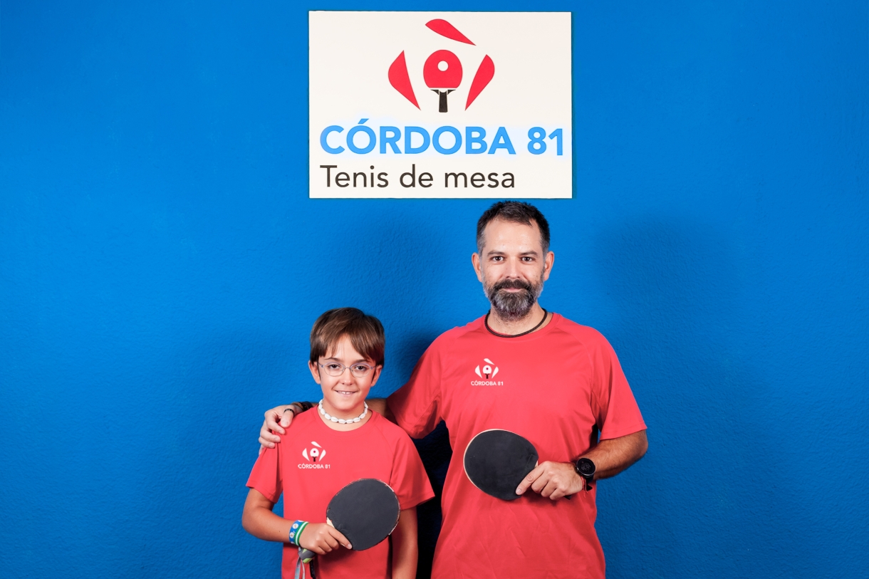Nicolás y Ángel (Temporada 2023-2026) Jugadores del Tenis de Mesa Córdoba 81